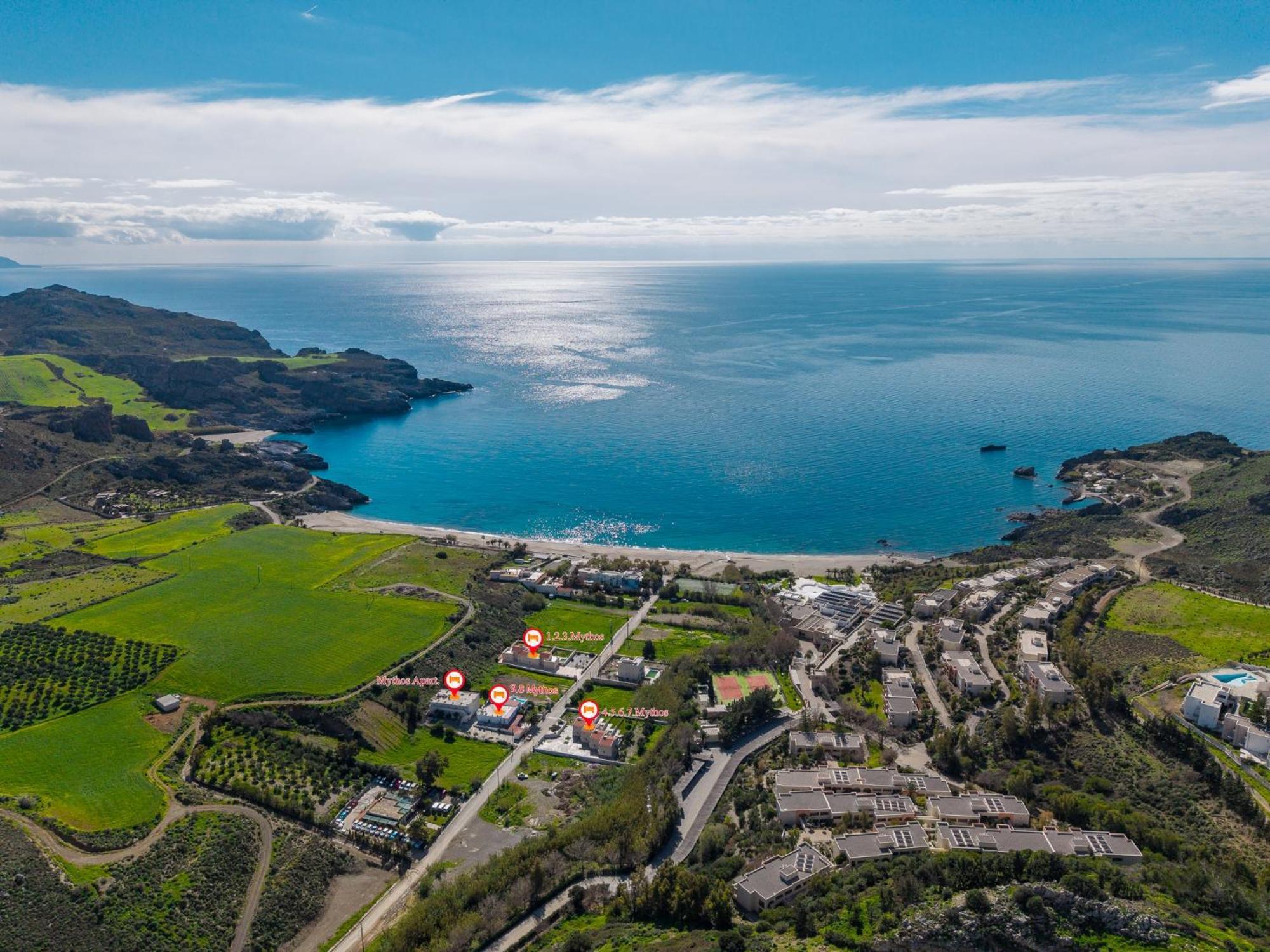 Mythos Villas Damnoni Exterior foto